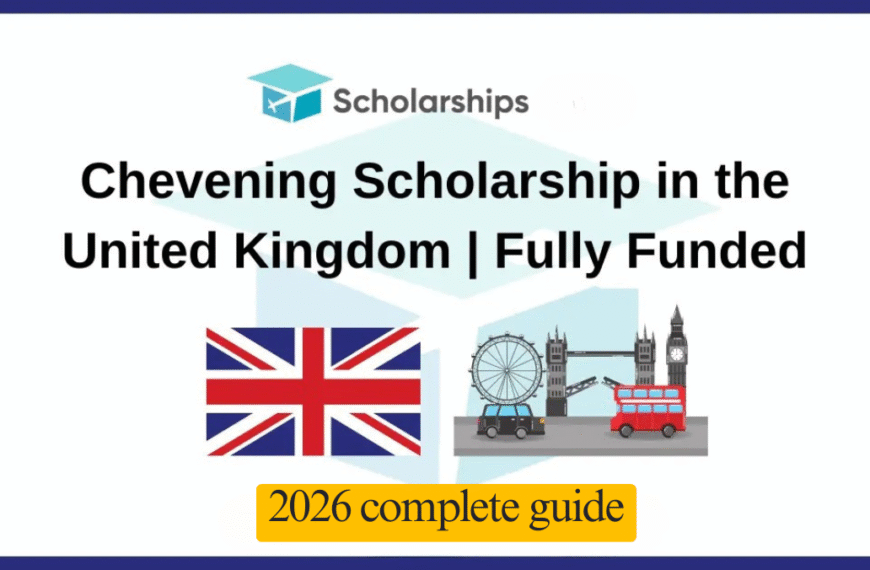 Chevening Scholarship 2026 in UK Fully Funded Master’s Programs for International Students