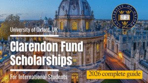 Clarendon Scholarship 2026 at Oxford University Fully Funded Scholarship