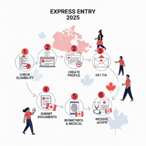 How to Apply for Permanent Residence through Express Entry (Canada) — Complete Step-by-Step Guide (2025)