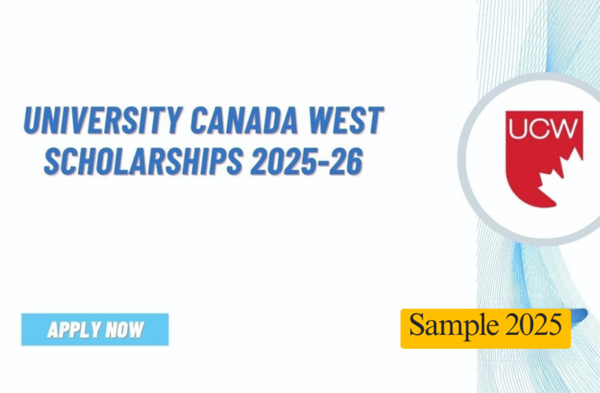 UCW MBA Scholarships for International Students (2025) How to Apply + Sample Email