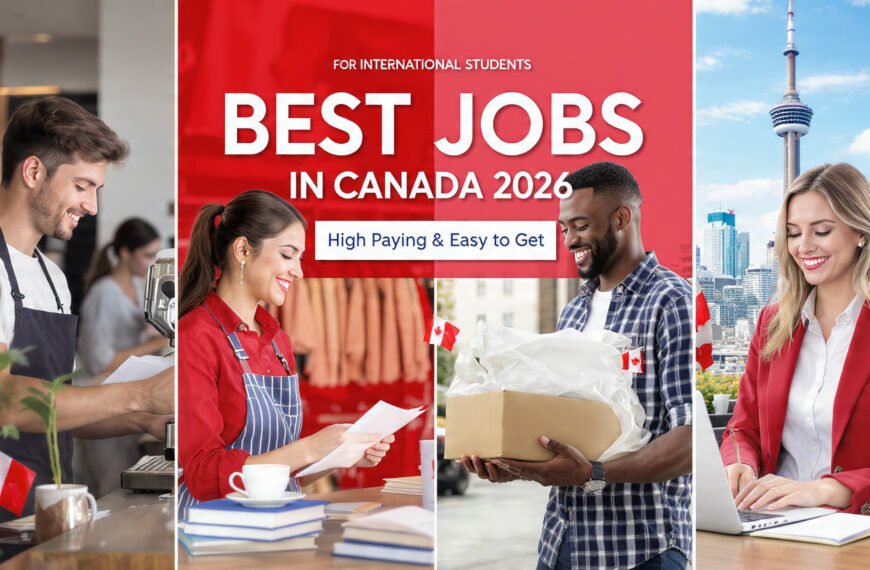 Best Jobs for International Students in Canada 2026– High Paying & Easy to Get